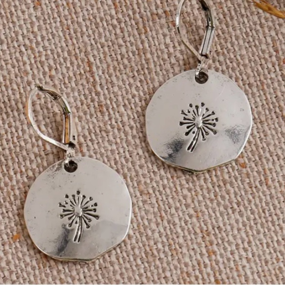 DANDELION EARRINGS - Picture 4 of 5